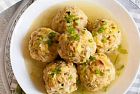 Canederli tirolesi vegan in brodo