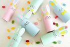Come creare un coniglio di Pasqua con un lavoretto veloce e divertente