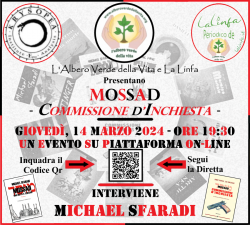 MOSSAD: Commissione d'Inchiesta