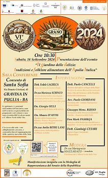 Il giardino delle delizie: tradizioni e folklore alimentare dell’Apulia Italica