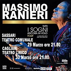 Massimo Ranieri in Sardegna con “Tutti i sogni ancora in volo”