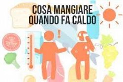 Il caldo estivo e la giusta alimentazione