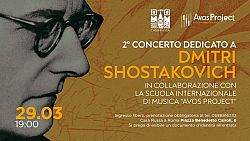 2° Concerto dedicato a Dmitri Shostakovich