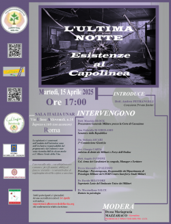 L'ultima notte...esistenze al capolinea