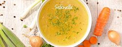 Ingredienti e spezie per un brodo vegetale sano e gustoso
