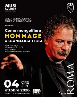 Come Mongolfiere, l'omaggio a Gianmaria Testa di Orchestralunata e Tiberio Ferracane