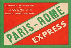 VILLA MEDICI: mostra "ORIENT-EXPRESS & Cie, Itinerario di un mito moderno"